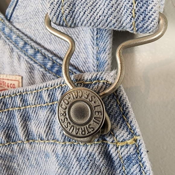 big E "LEVI" overall jeans, size 25 - Picture 4 of 6